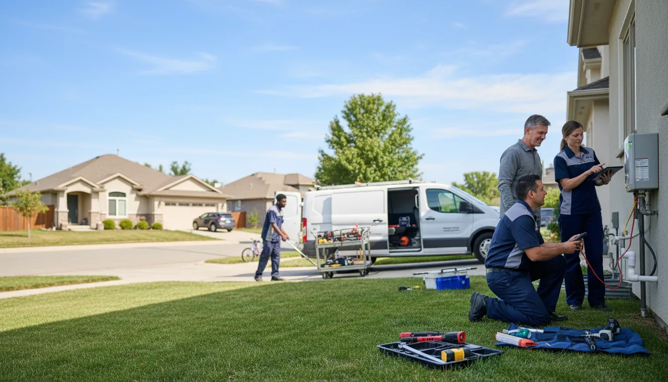 Tankless water heater service in Sardis, MS